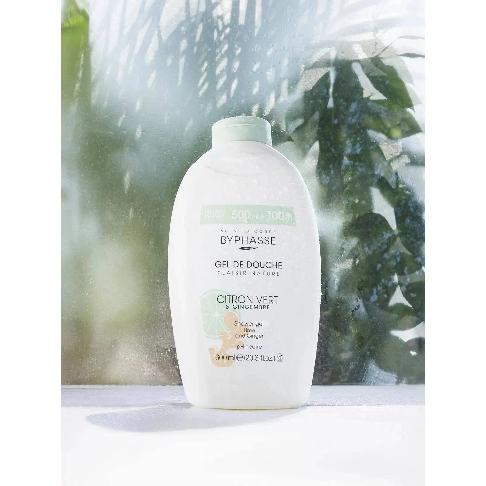 Byphasse Lime And Ginger Shower Gel 600ml