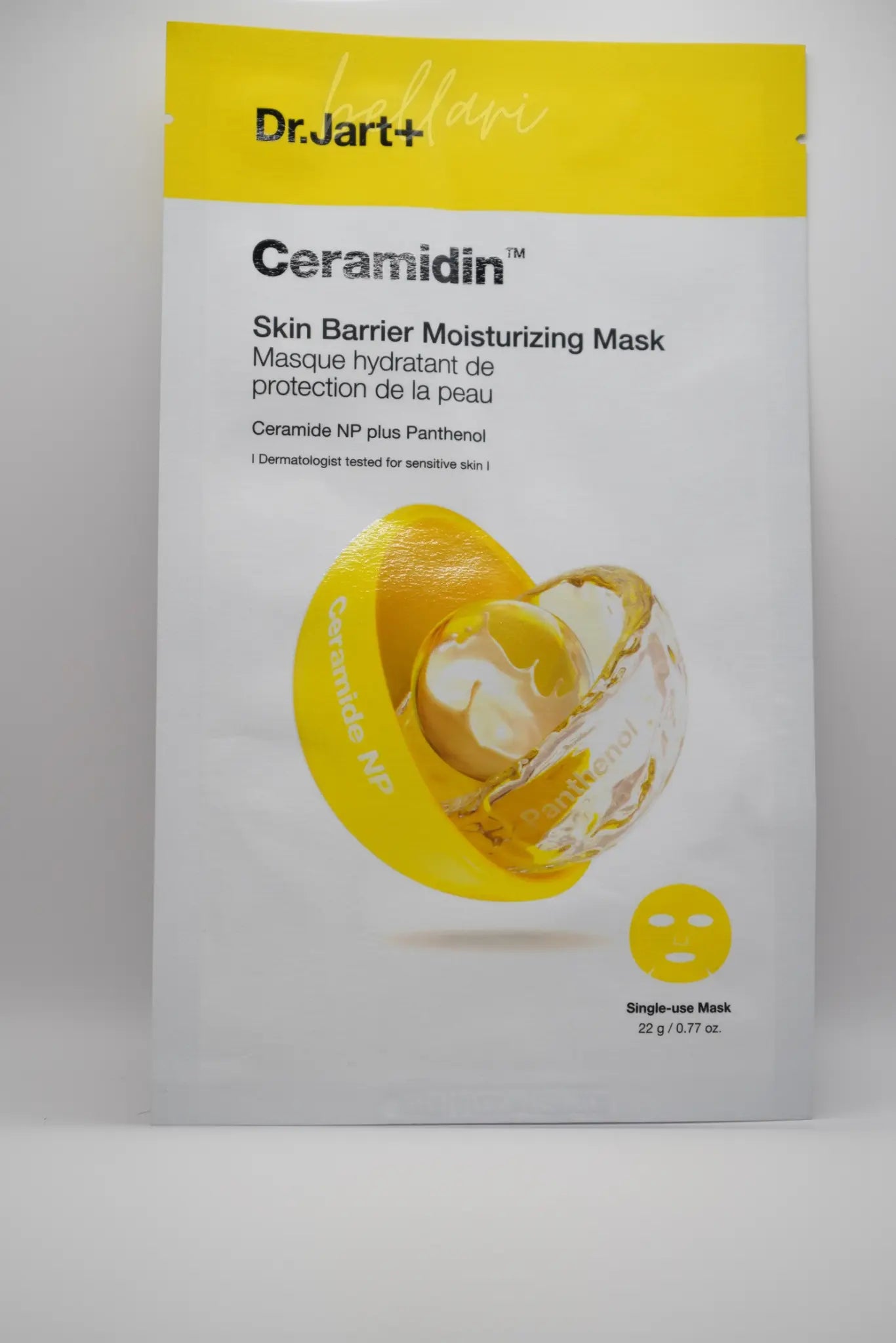 Dr Jart Ceramidin Skin Barrier Facial Mask 22ml