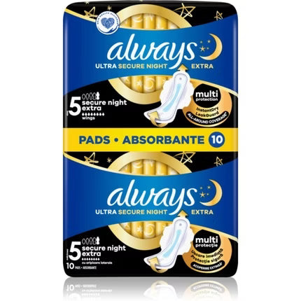 Always Ultra Secure Night Extra 10ml - Bellari