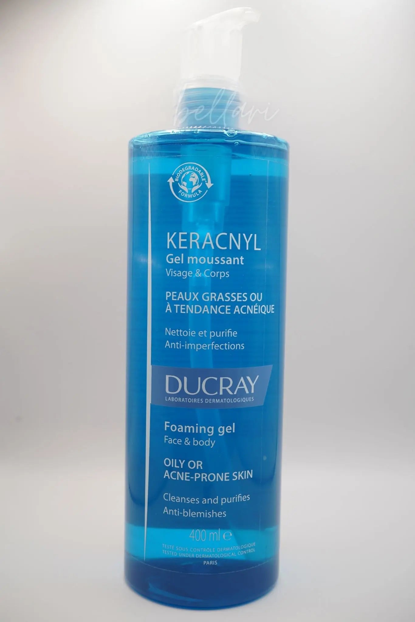 Ducray Keracnyl Foaming Gel Acne-Prone Skin 400ml