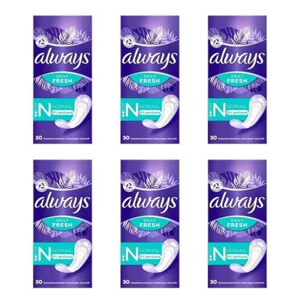 Always Daily Fresh Normal 0% Perfume 30 pcs - Bellari