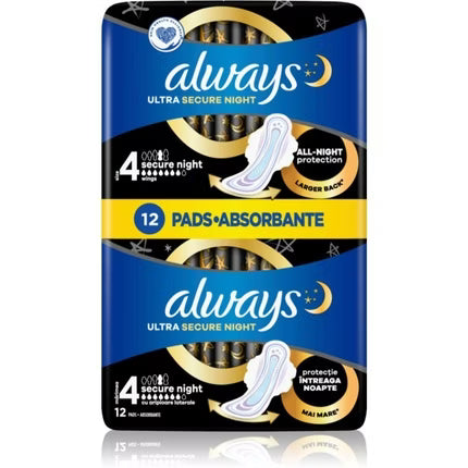 Always Ultra Secure Night 12pcs - Bellari